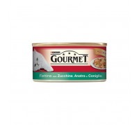 Purina Gourmet 195gr - fettine con zucchine con anatra e coniglio